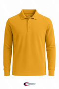 Boys/ Unisex Long Sleeve Pique Polo Shirt - single