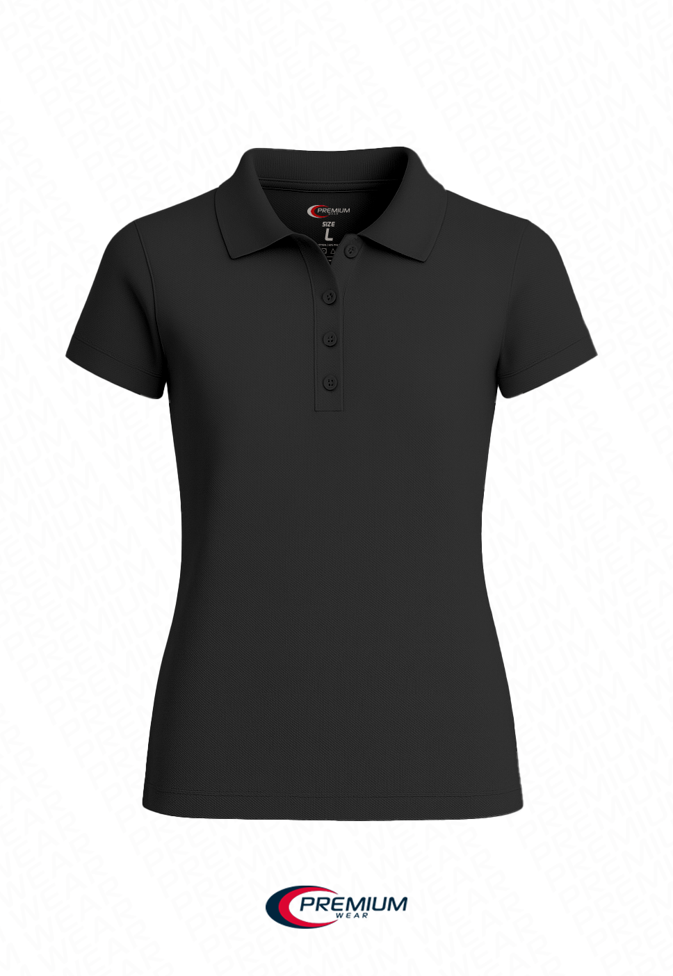 Juniors Short Sleeve Pique Polo Shirt - Single