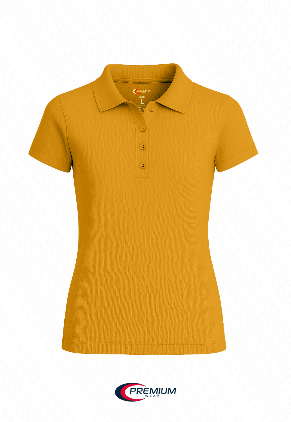 Juniors Short Sleeve Pique Polo Shirt - Single