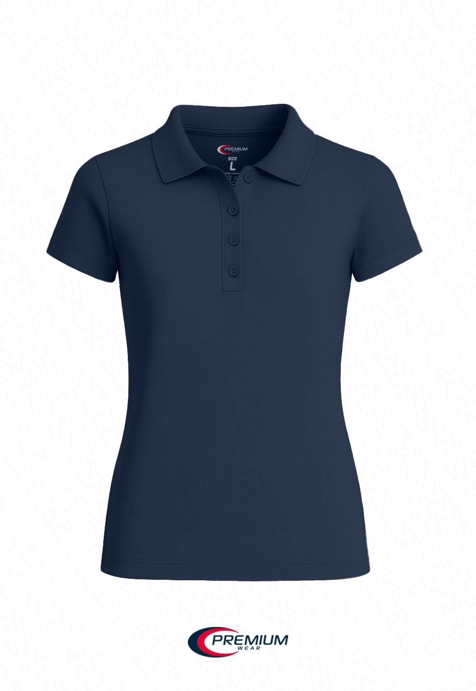Juniors Short Sleeve Pique Polo Shirt - Single