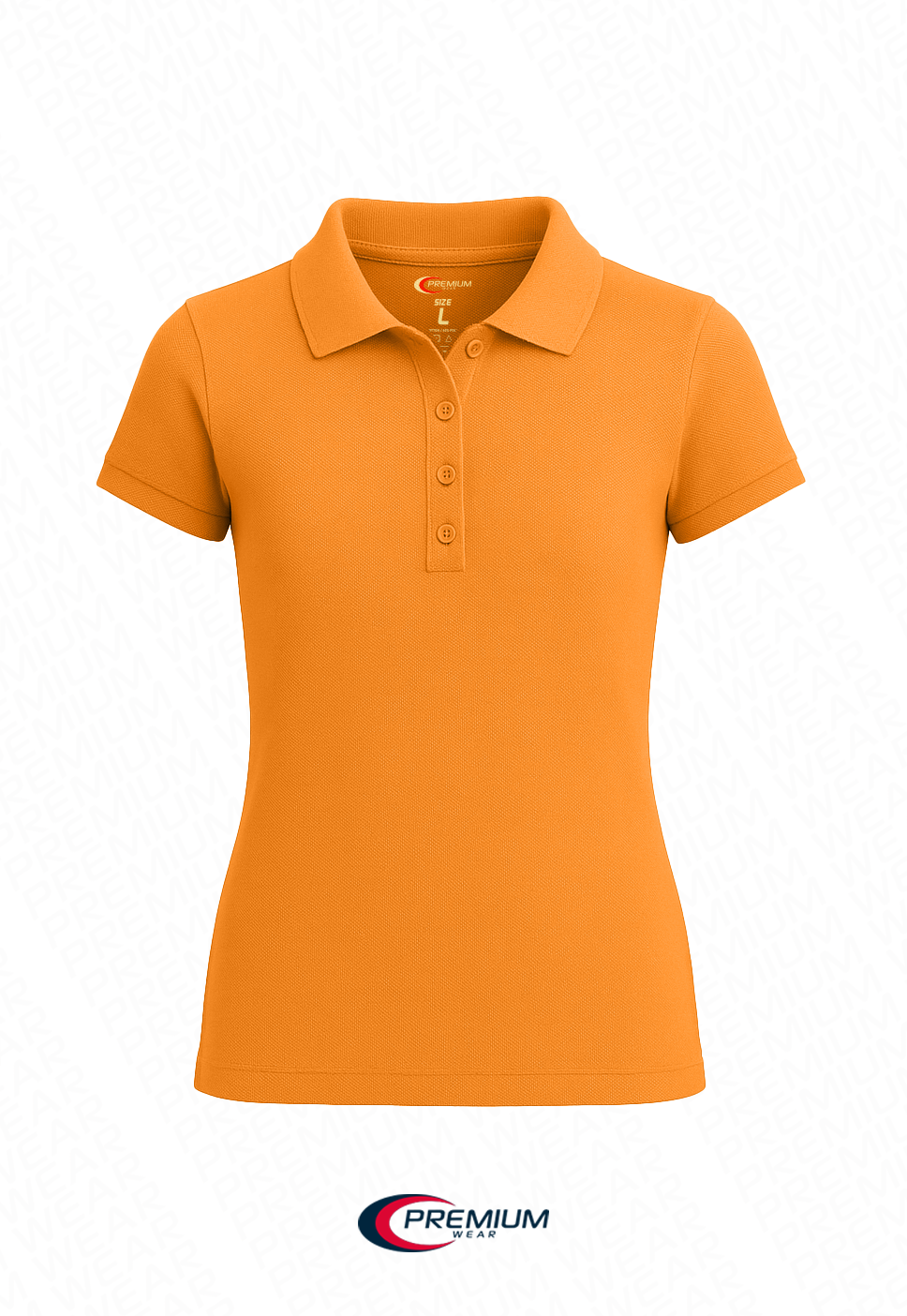 Girls Short Sleeve Pique Polo Shirt - Single