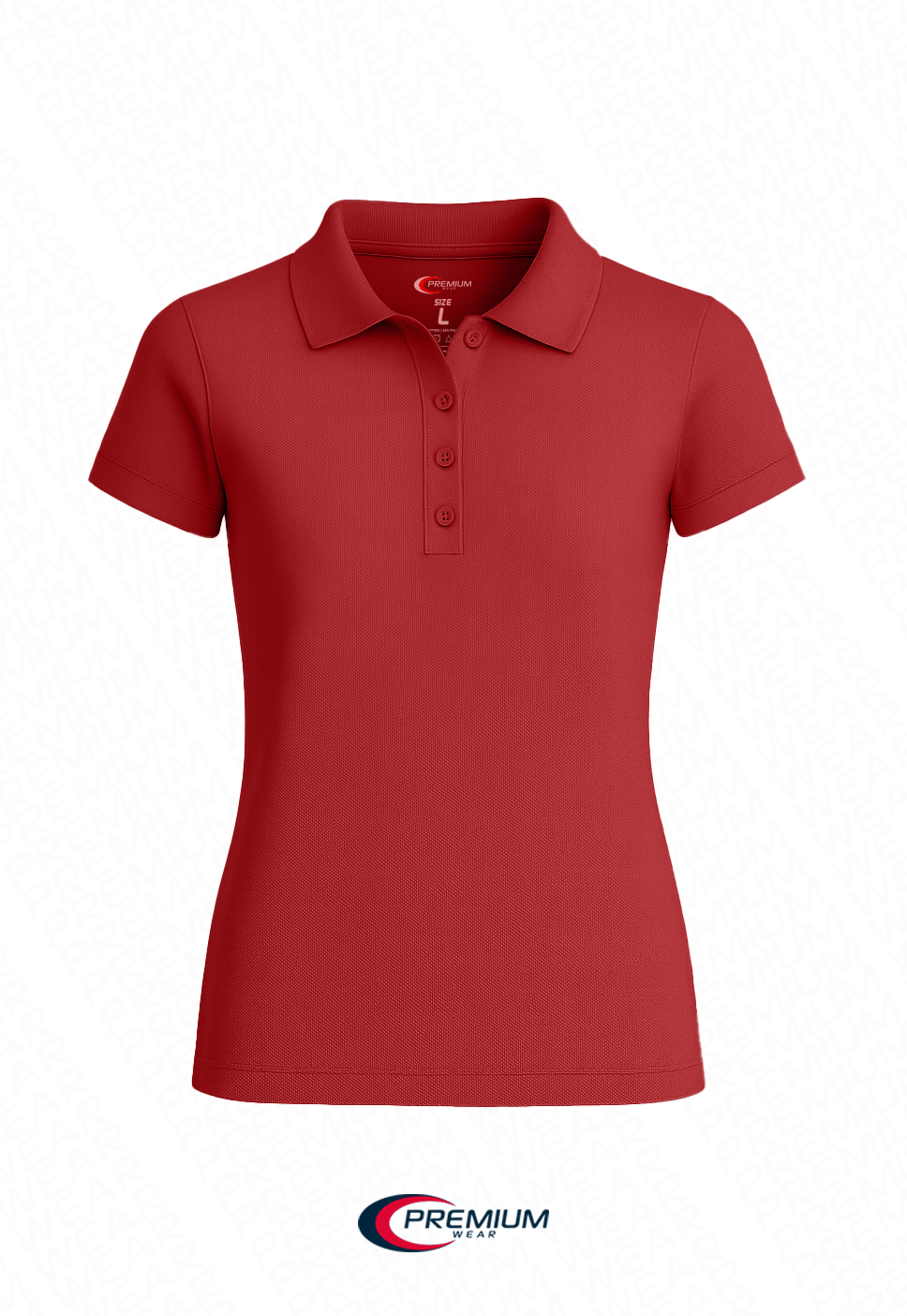 Juniors Short Sleeve Pique Polo Shirt - Single