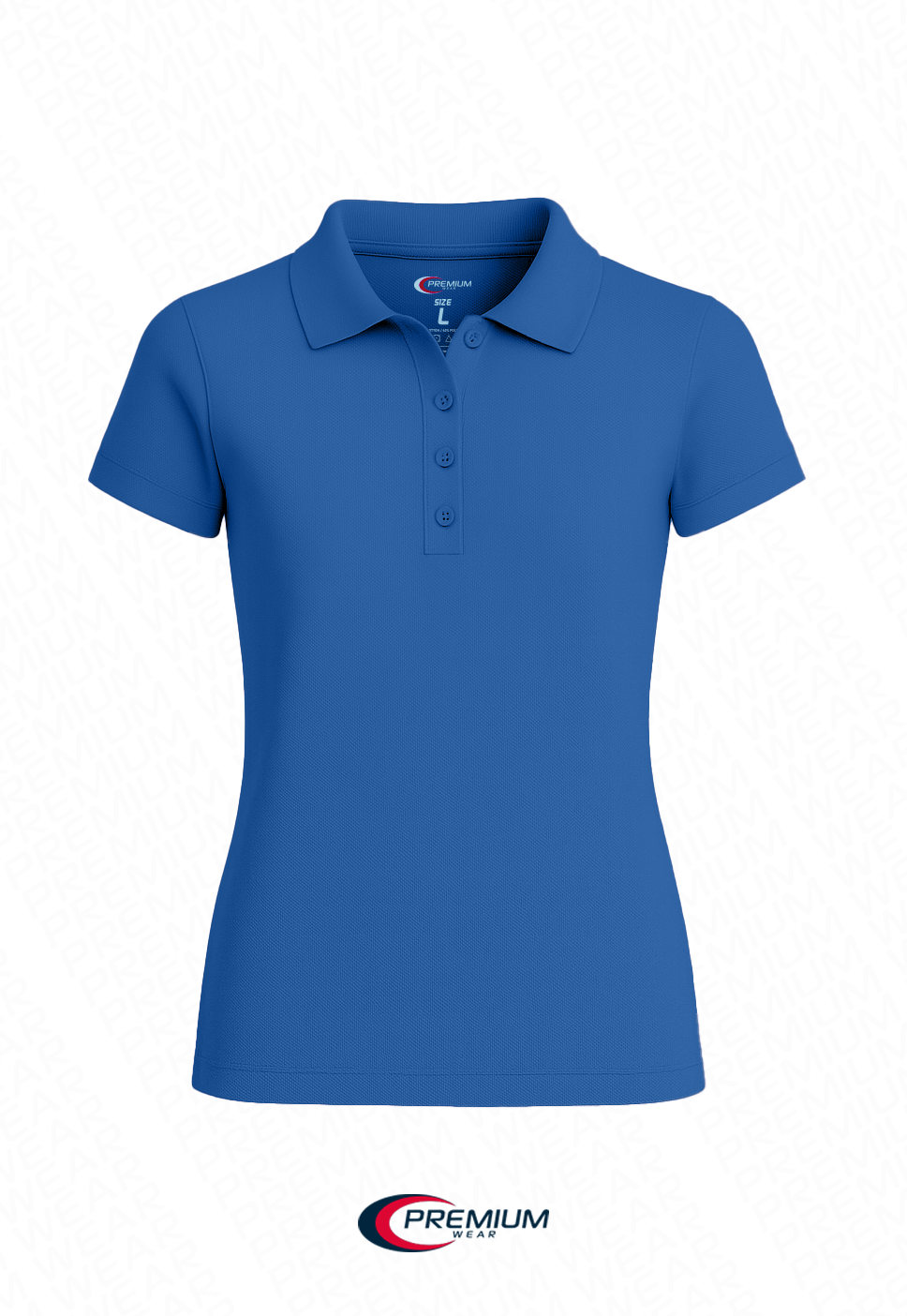 Juniors Short Sleeve Pique Polo Shirt - Single