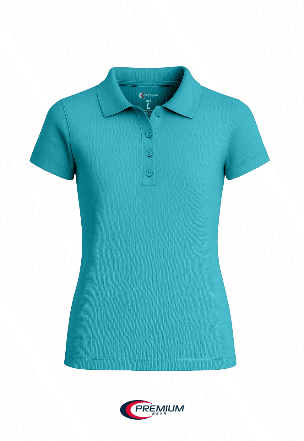 Girls Short Sleeve Pique Polo Shirt - Single