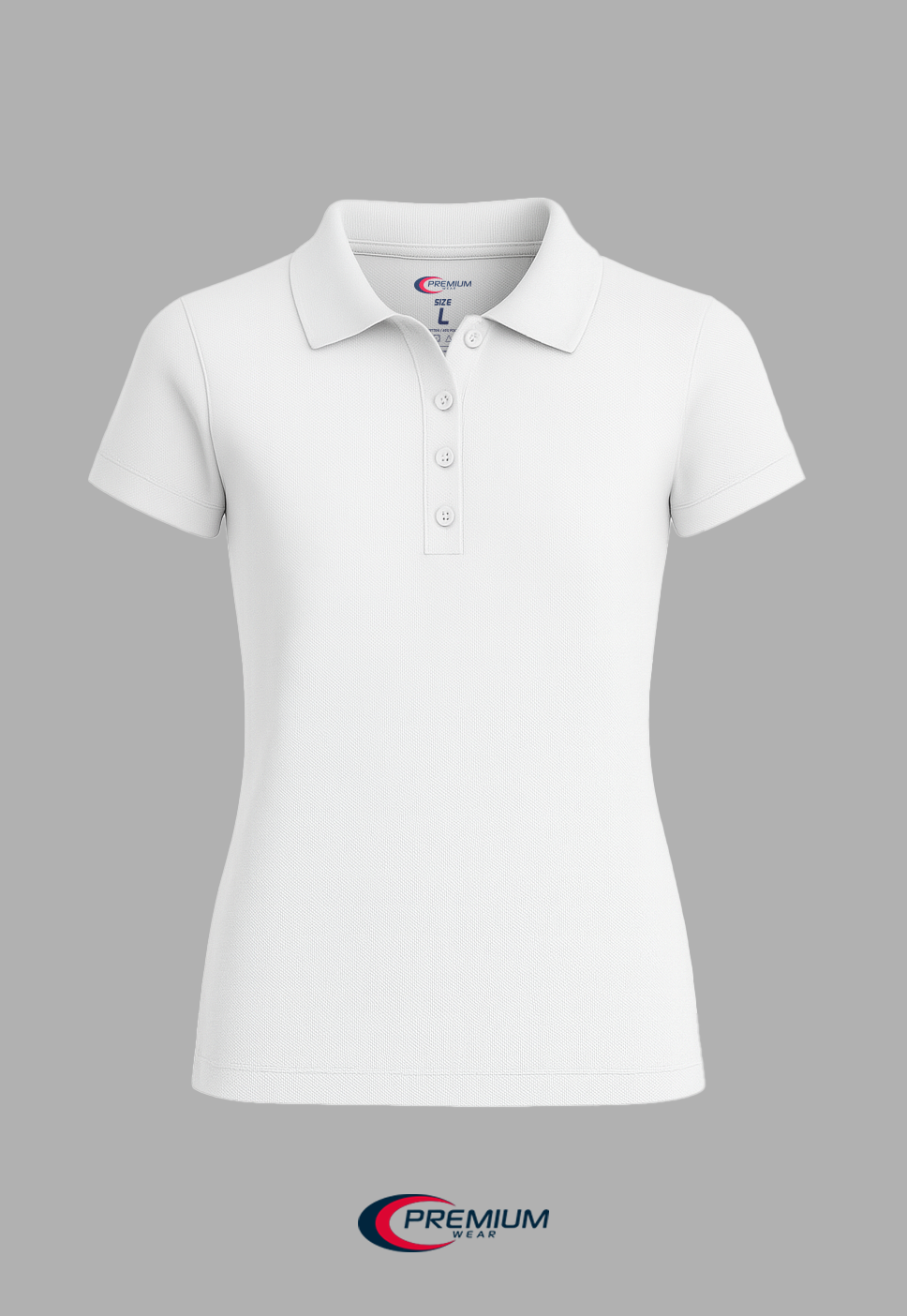 Juniors Short Sleeve Pique Polo Shirt - Single