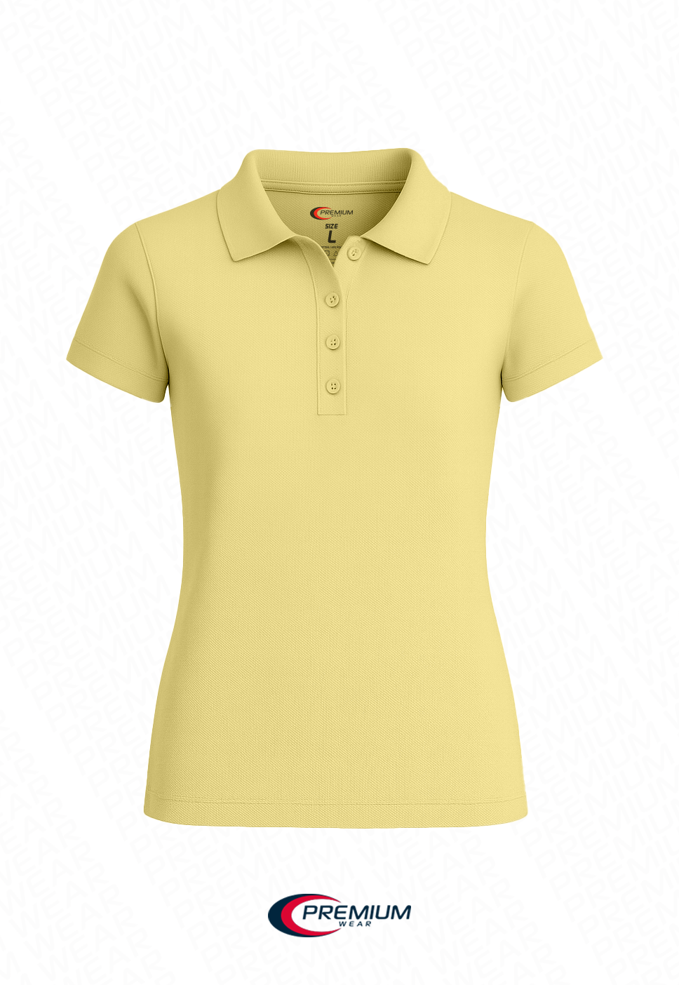 Girls Short Sleeve Pique Polo Shirt - Single