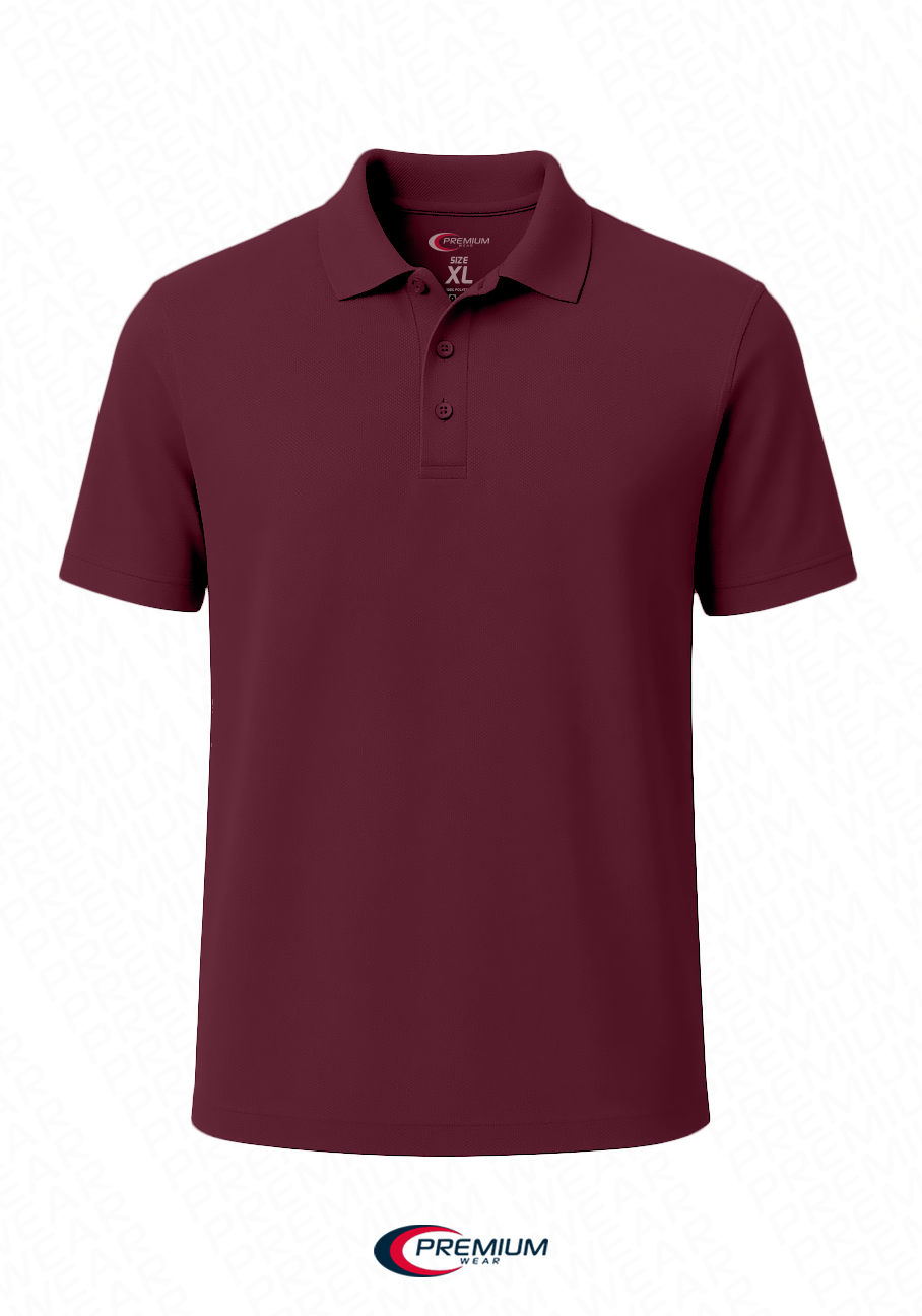 Boys/Unisex Dri Fit Moisture Wicking Polo Shirt - single