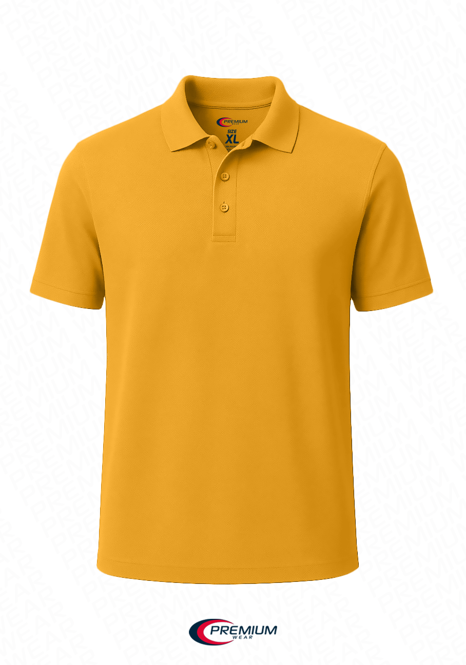 Boys/Unisex Dri Fit Moisture Wicking Polo Shirt - single
