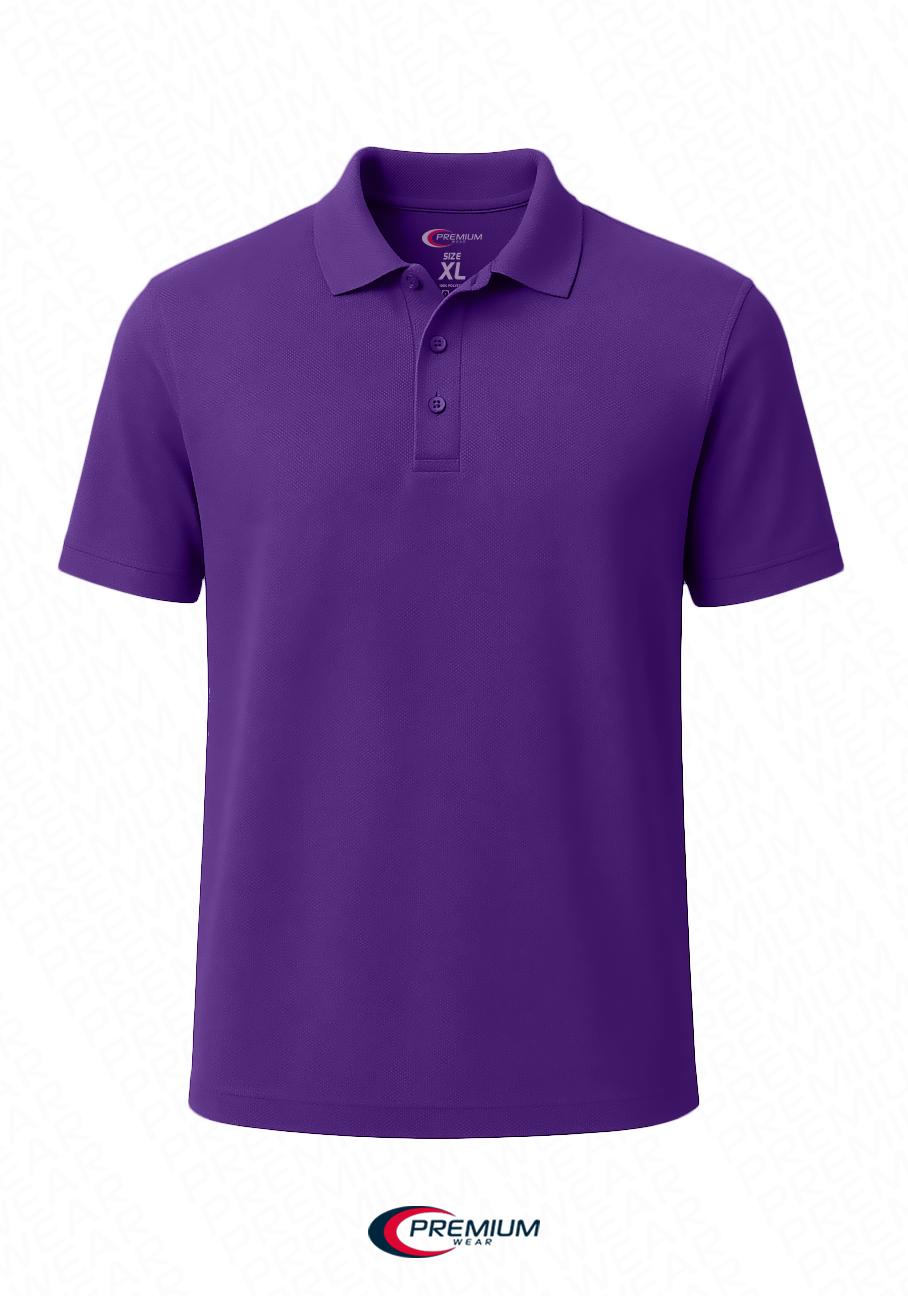 Boys/Unisex Dri Fit Moisture Wicking Polo Shirt - single