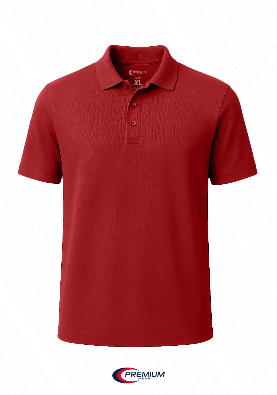 Boys/Unisex Dri Fit Moisture Wicking Polo Shirt - single