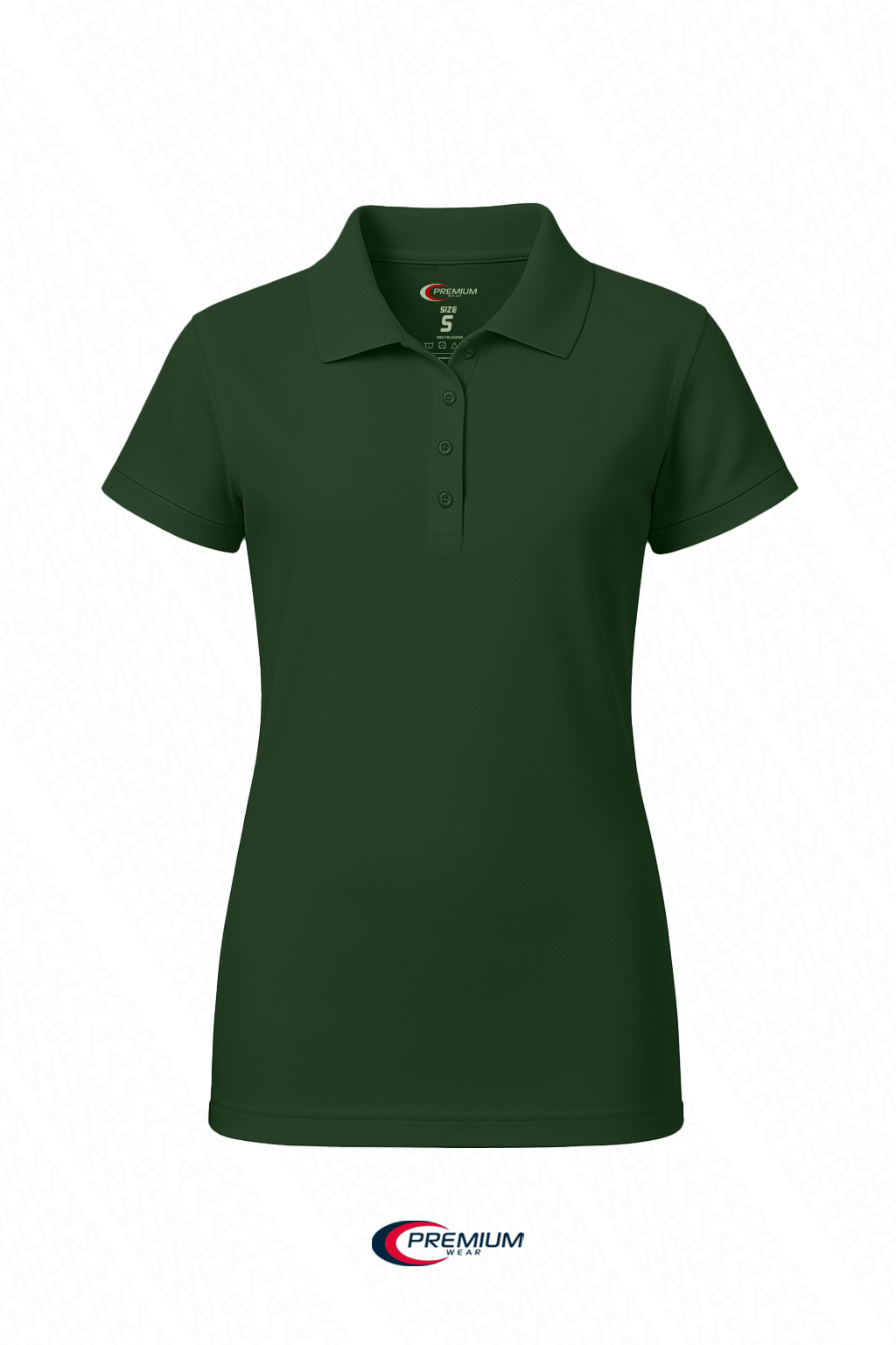 Juniors Short Sleeve Dri Fit Moisture Wicking Polo Shirt - single