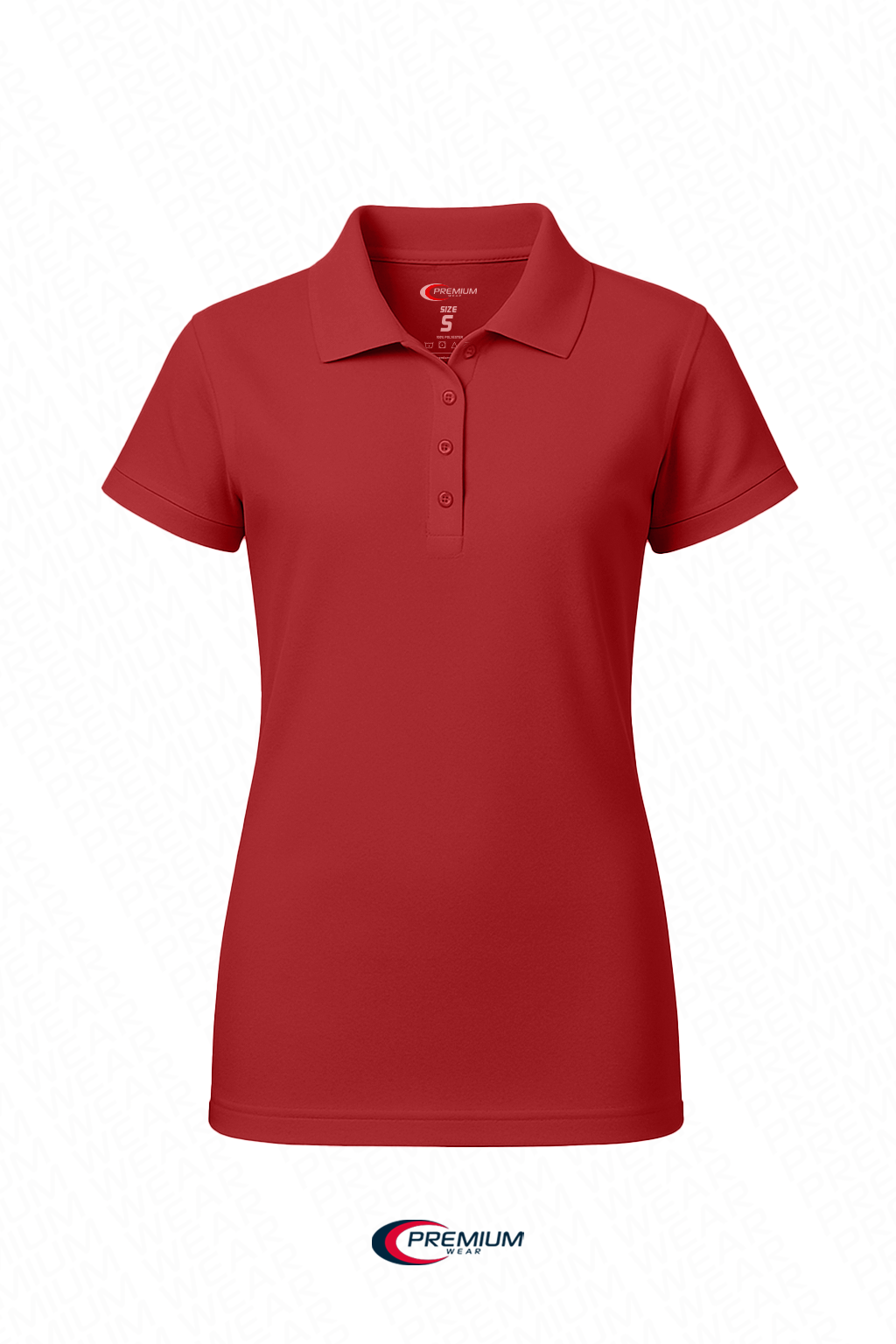 Juniors Short Sleeve Dri Fit Moisture Wicking Polo Shirt - single