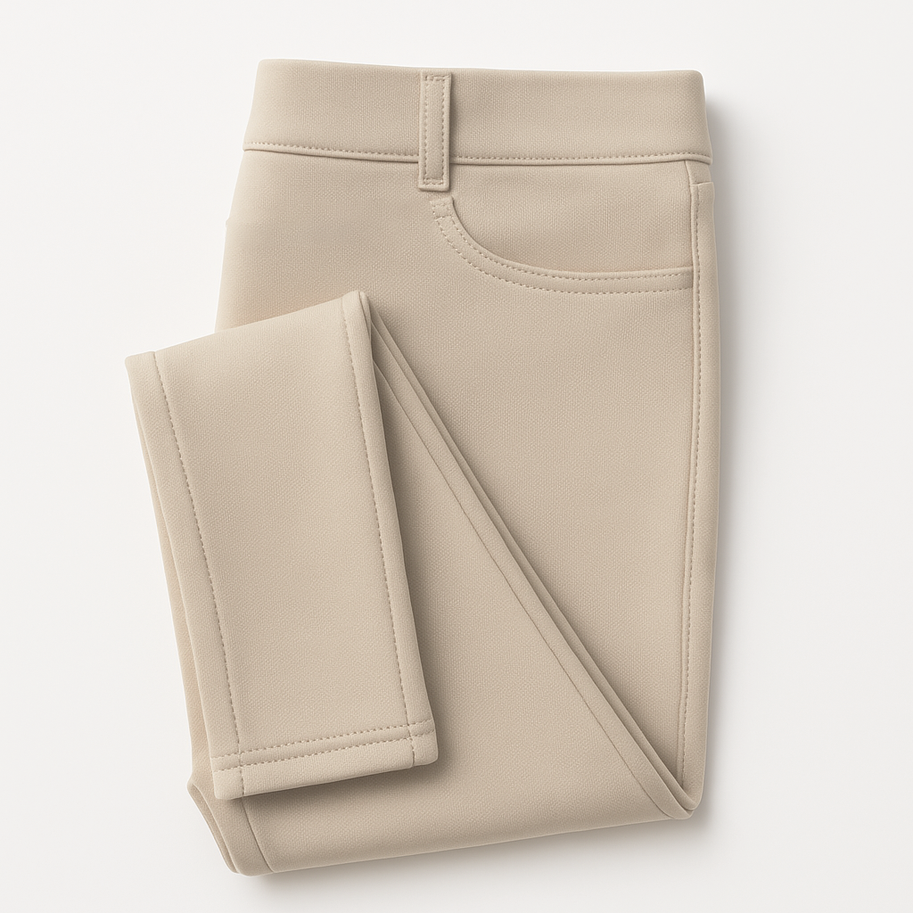 Girls Pointel Stretch Pants - single