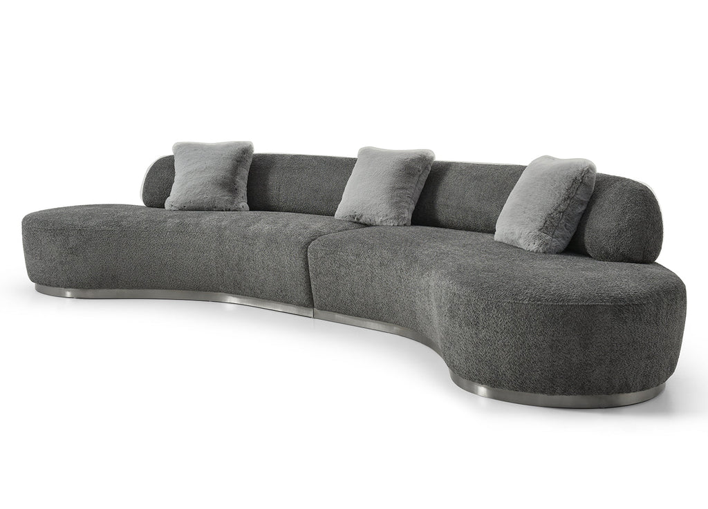 Perla Curved Sofa