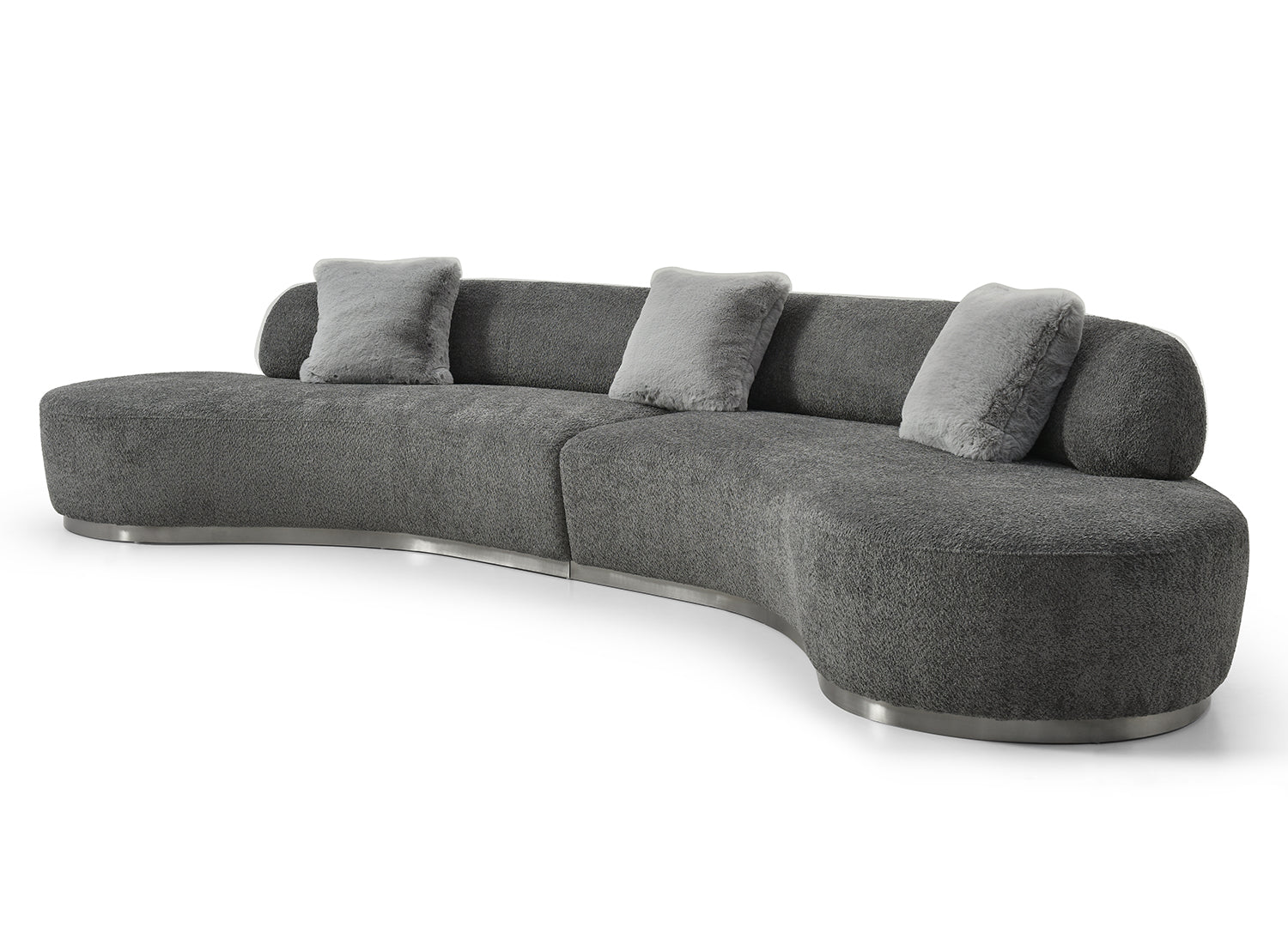 Perla Curved Sofa