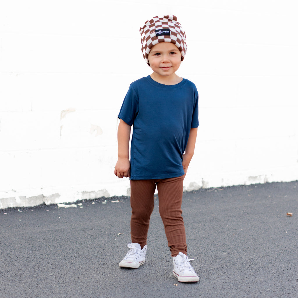 BAMBOO RIB LEGGINGS- Sienna