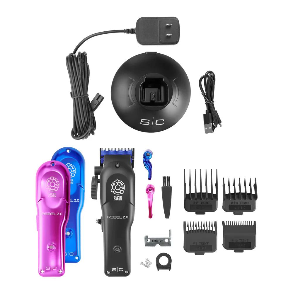 StyleCraft Rebel 2.0 Cordless Clipper with FREE Fade Brush