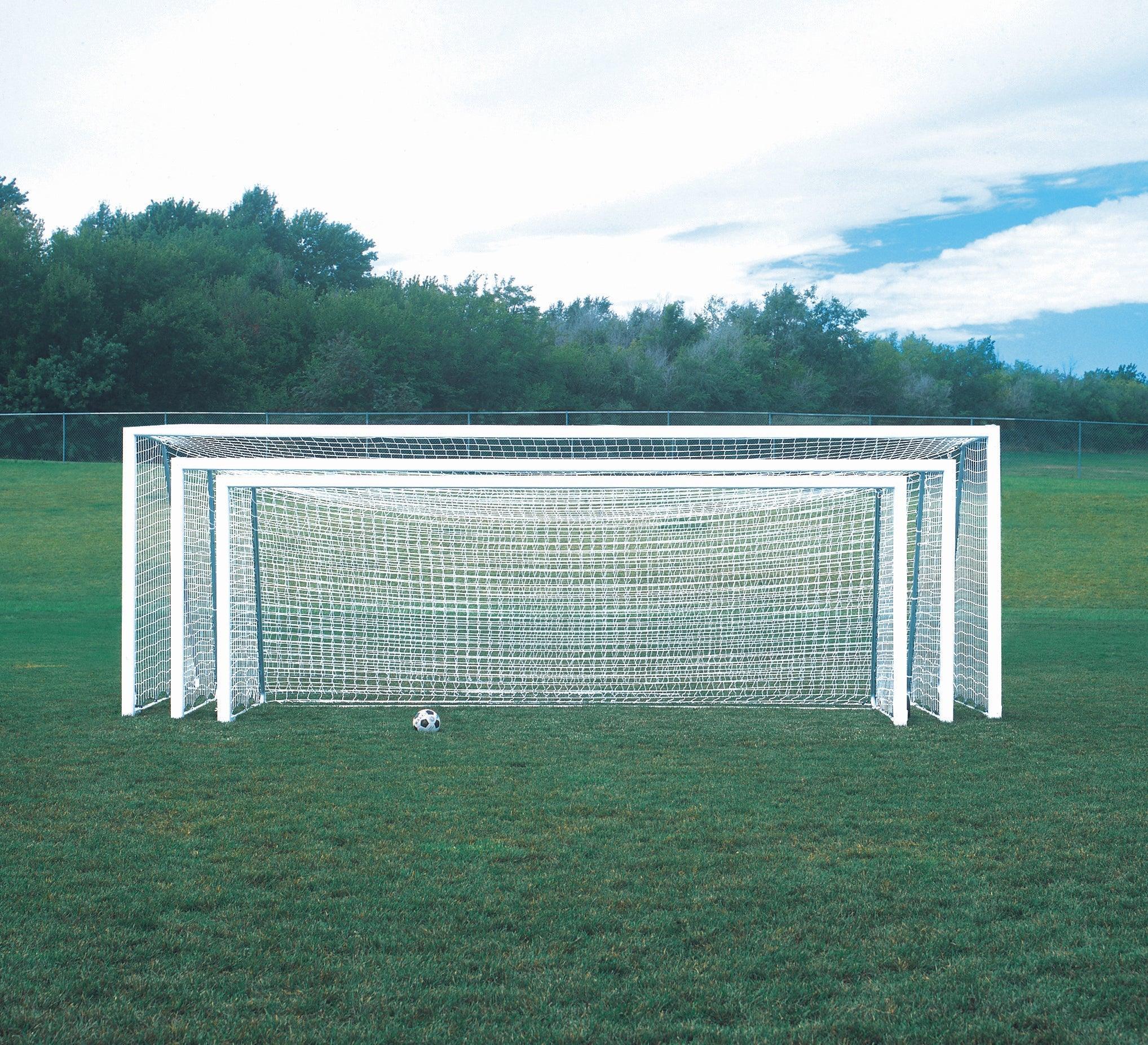 Bison 4" Square Shootout Value Soccer Goal Packages