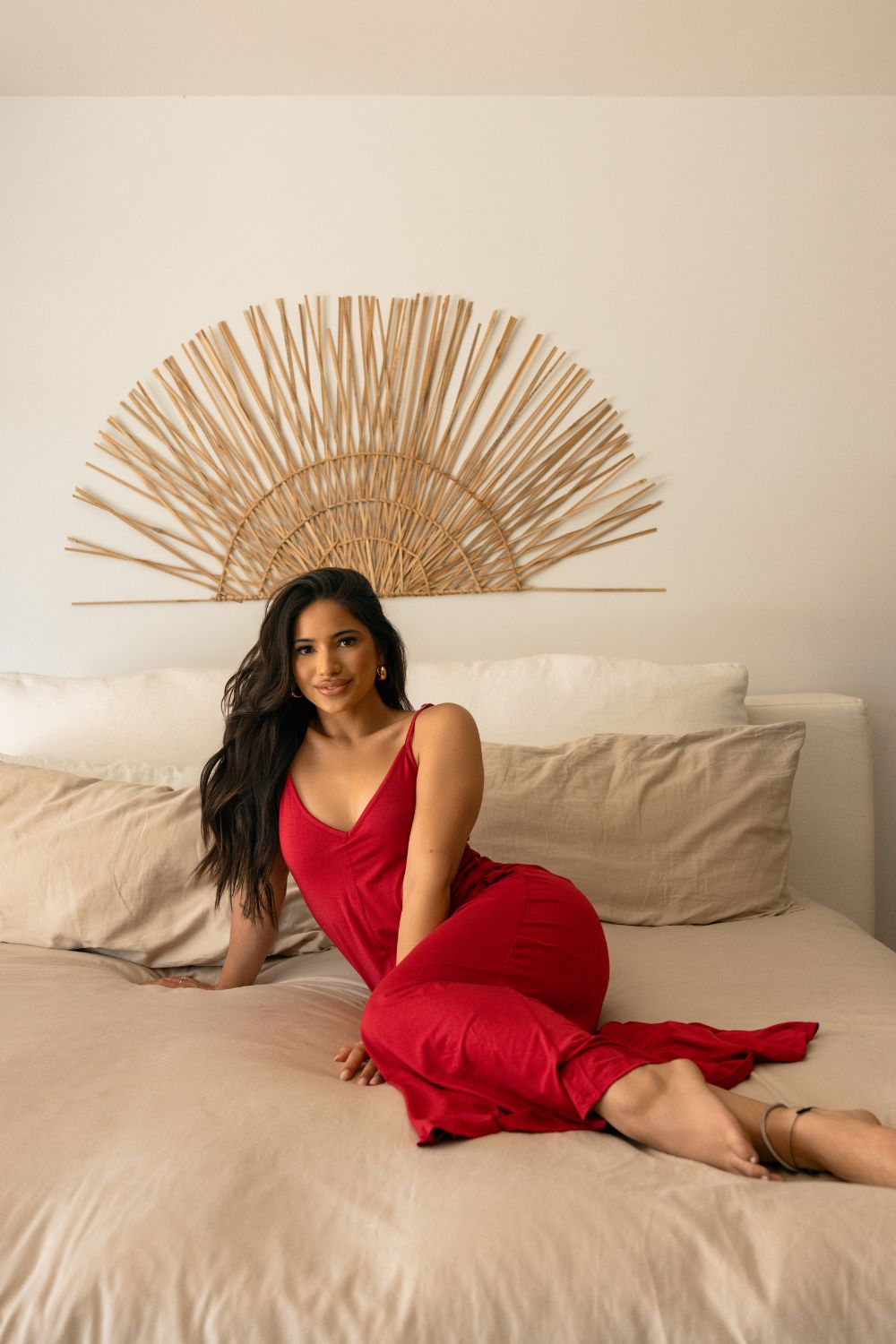 Goddess Gown - Crimson