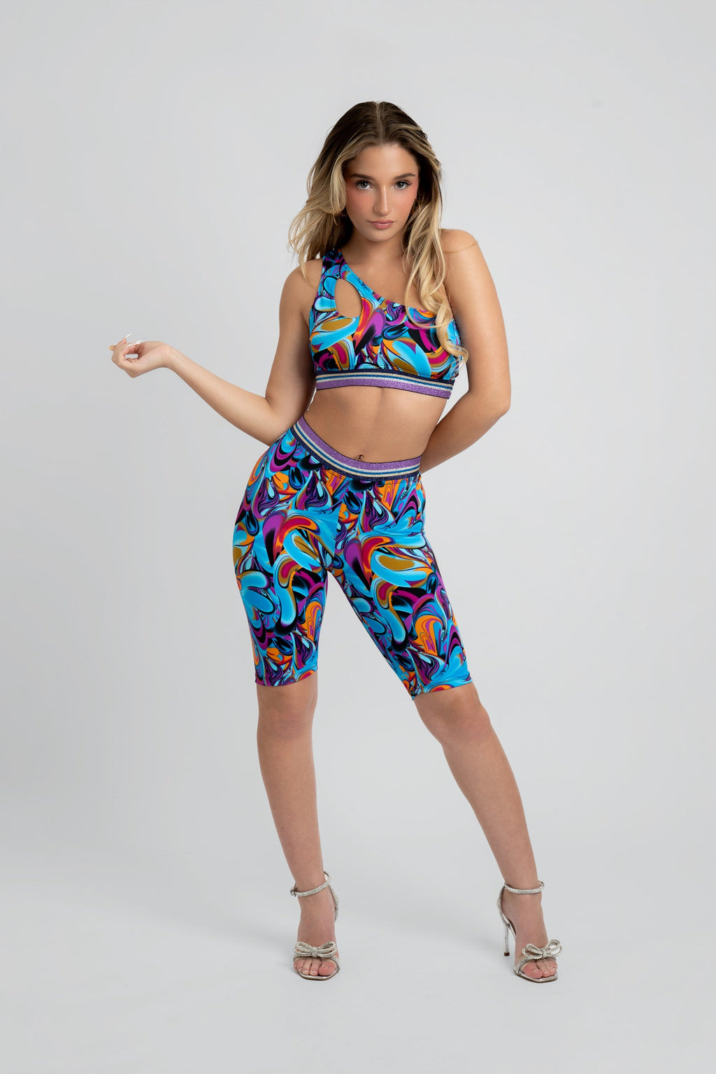 Senna Two-Piece Workout Shorts Set