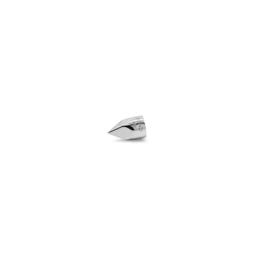 Short Spike Flatback Piercing Stud