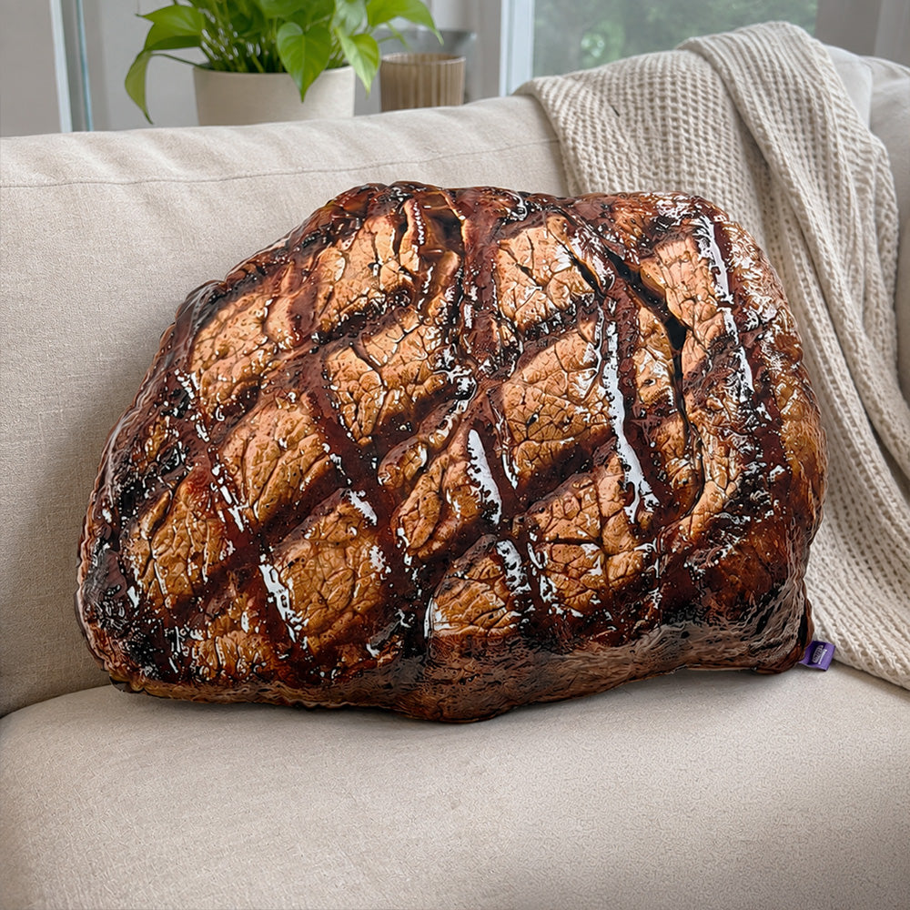 Steak Shaped Pillow