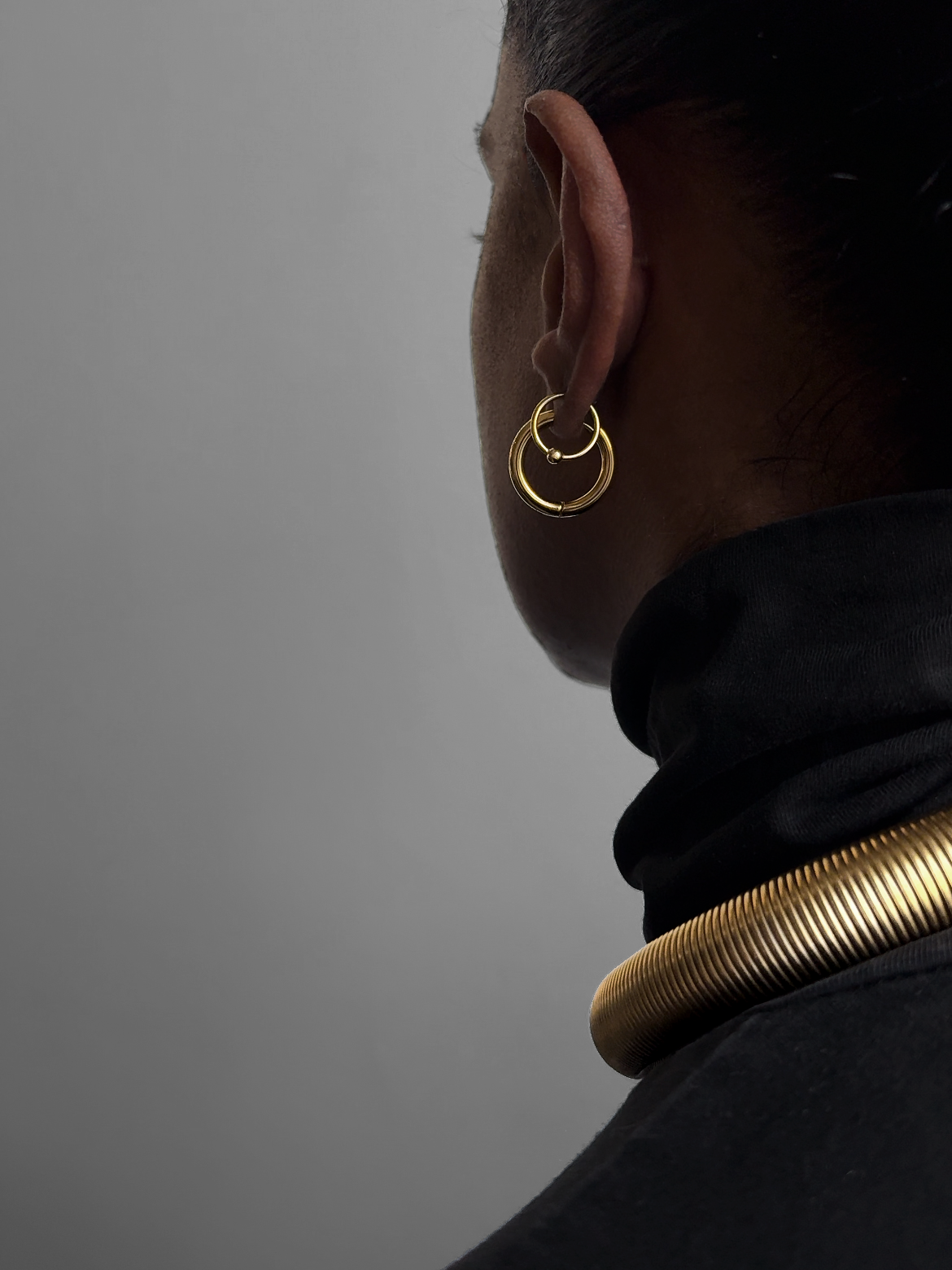 Chunky Hoop Earring
