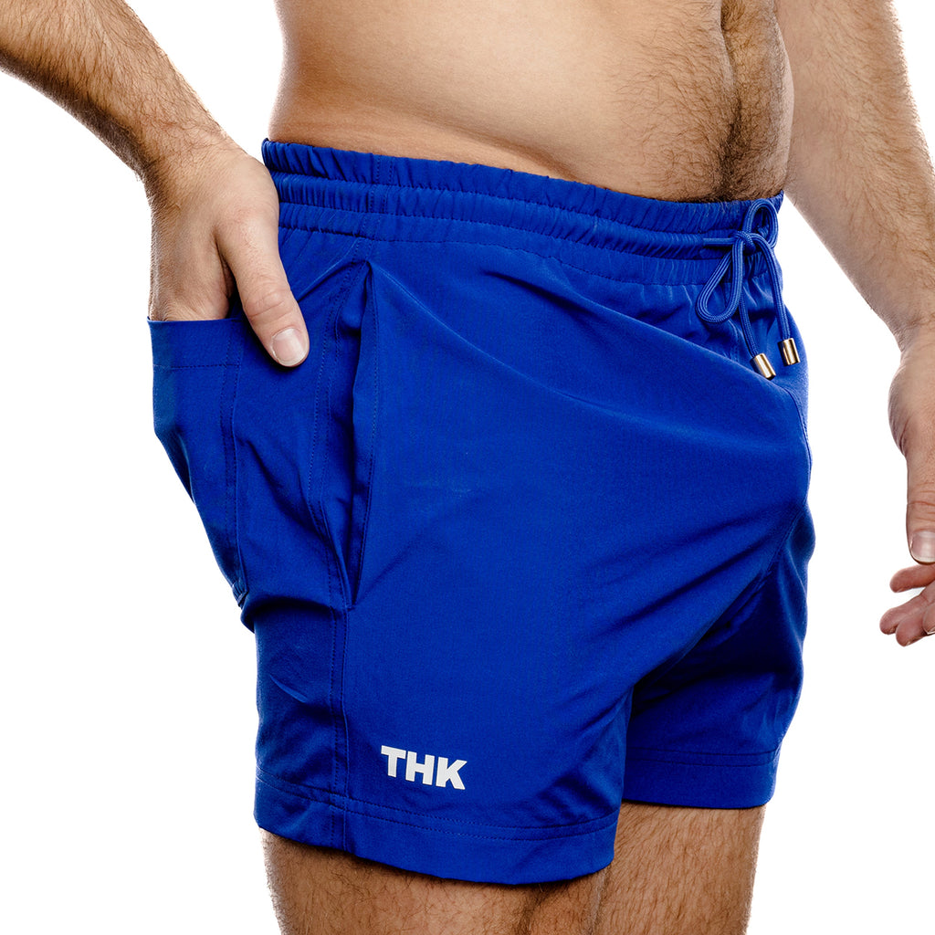 Blue Swim Gym Short