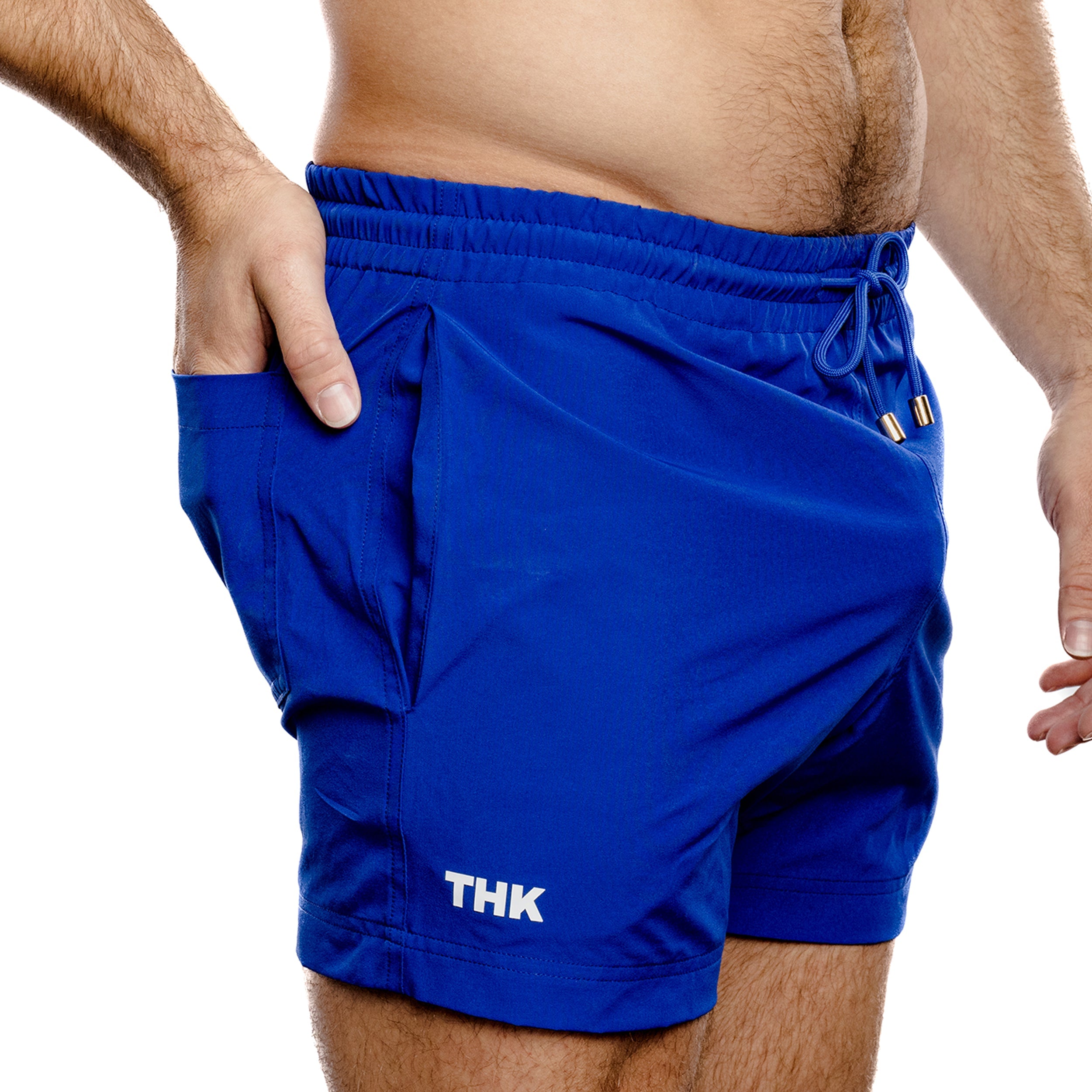 Blue Swim Gym Short