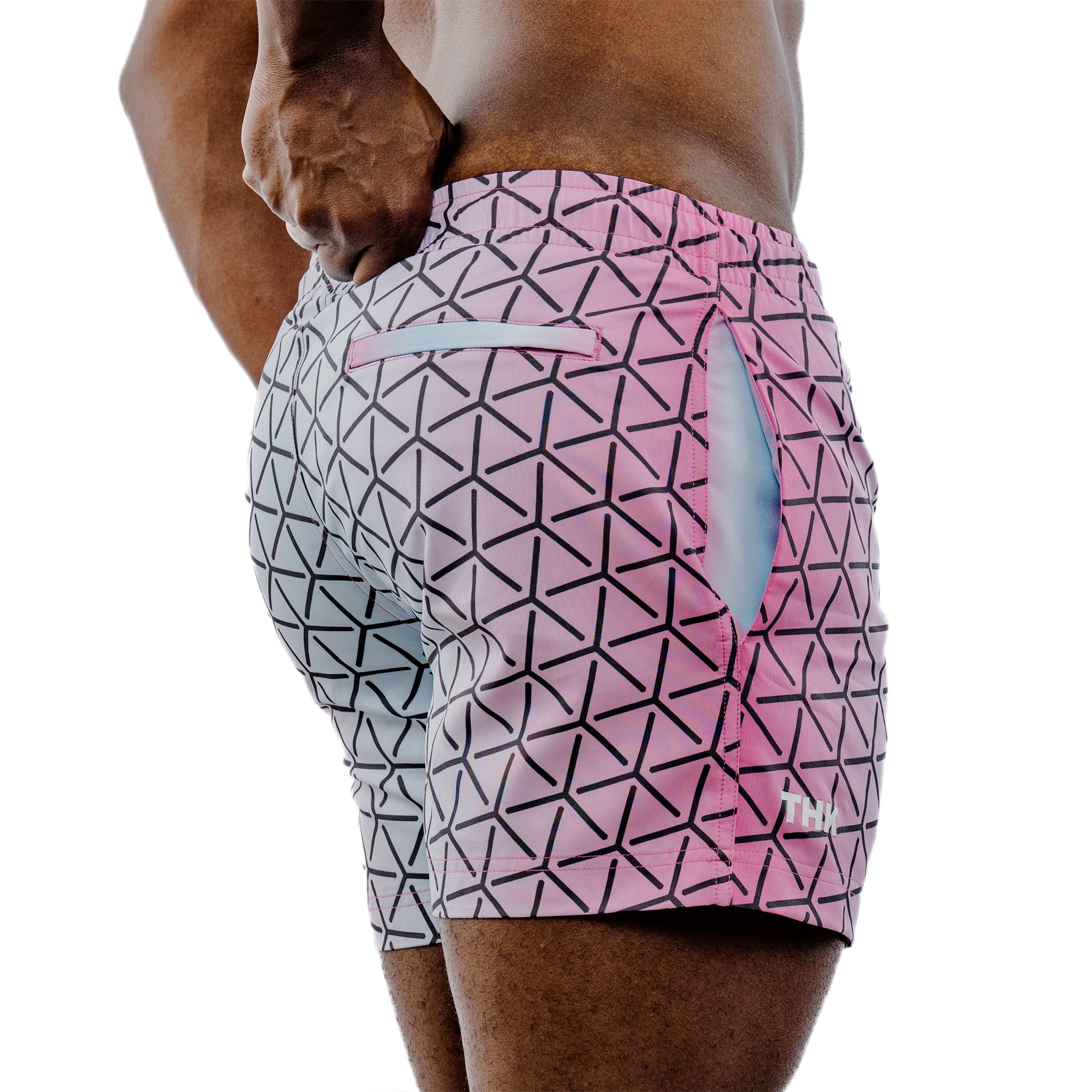 Kaleidoscope Swim Gym Short