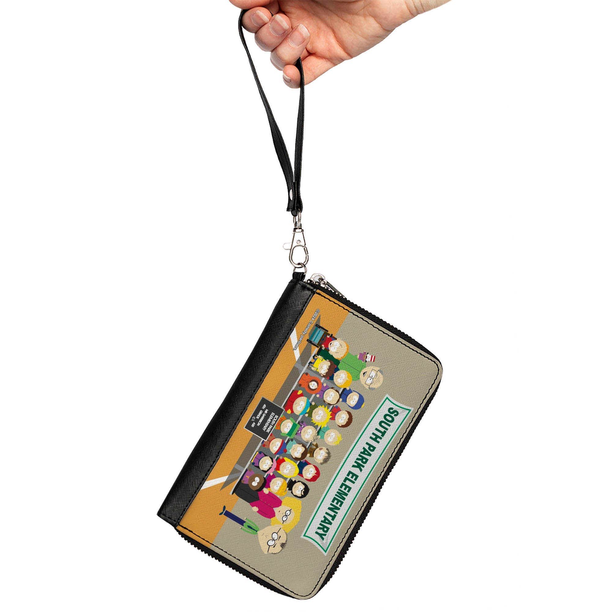 PU Zip Around Wallet Rectangle - SOUTH PARK ELEMENTARY 4th Grade Class Picture