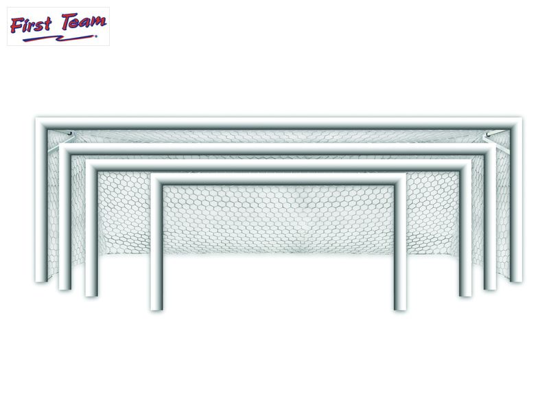 Golden Goal™ 44 Square Aluminum Soccer Goal by First Team