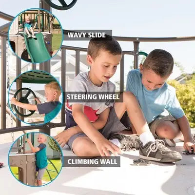 Lifetime Adventure Tower with Spider Swing