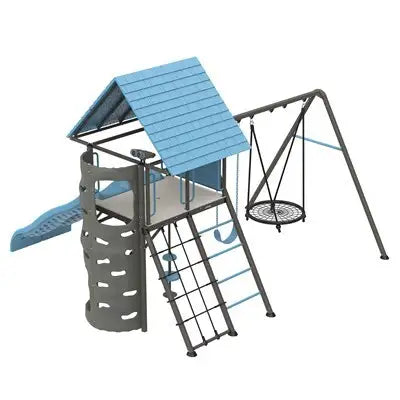 Lifetime Big Stuff Adventure Swing Set with Spider Swing