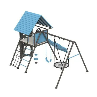 Lifetime Big Stuff Adventure Swing Set with Spider Swing