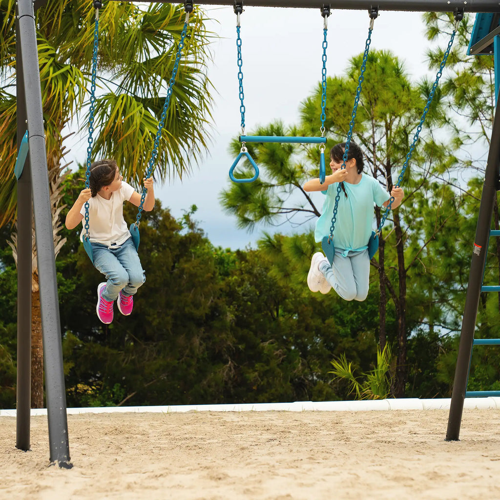 Lifetime Big Stuff Adventure Swing Set with Spider Swing