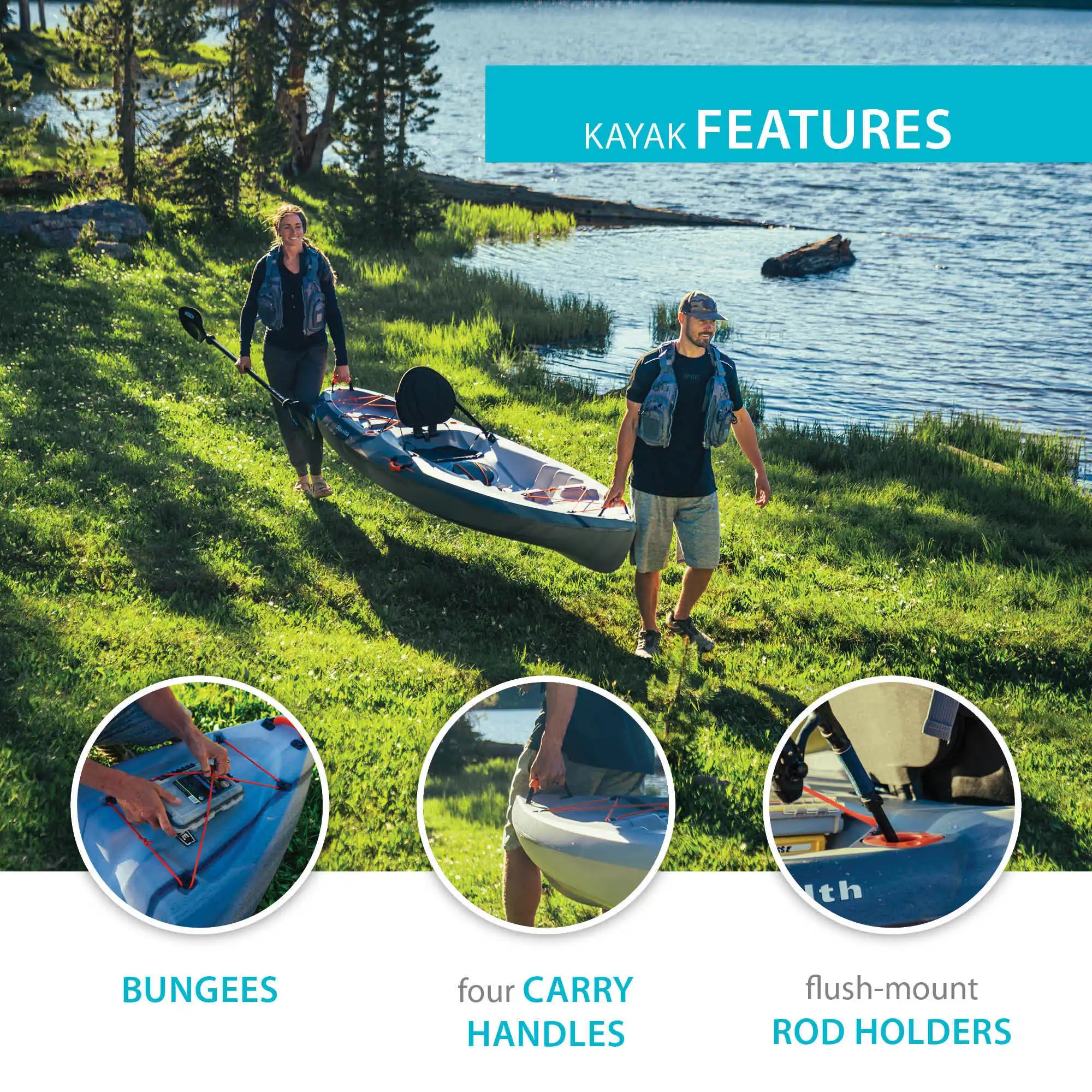 Lifetime Stealth 11 Sit-On-Top Kayak