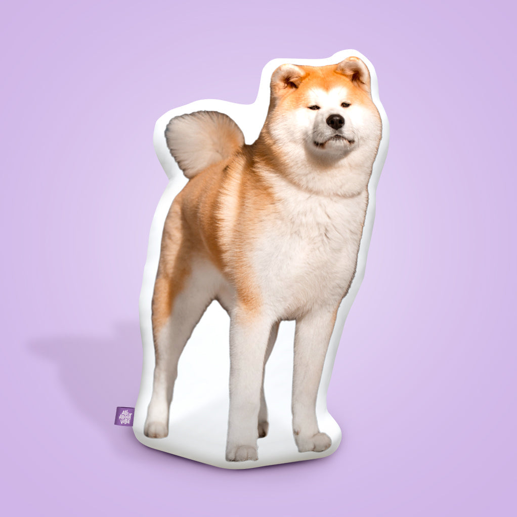 Akita Custom Shaped Pillow ()