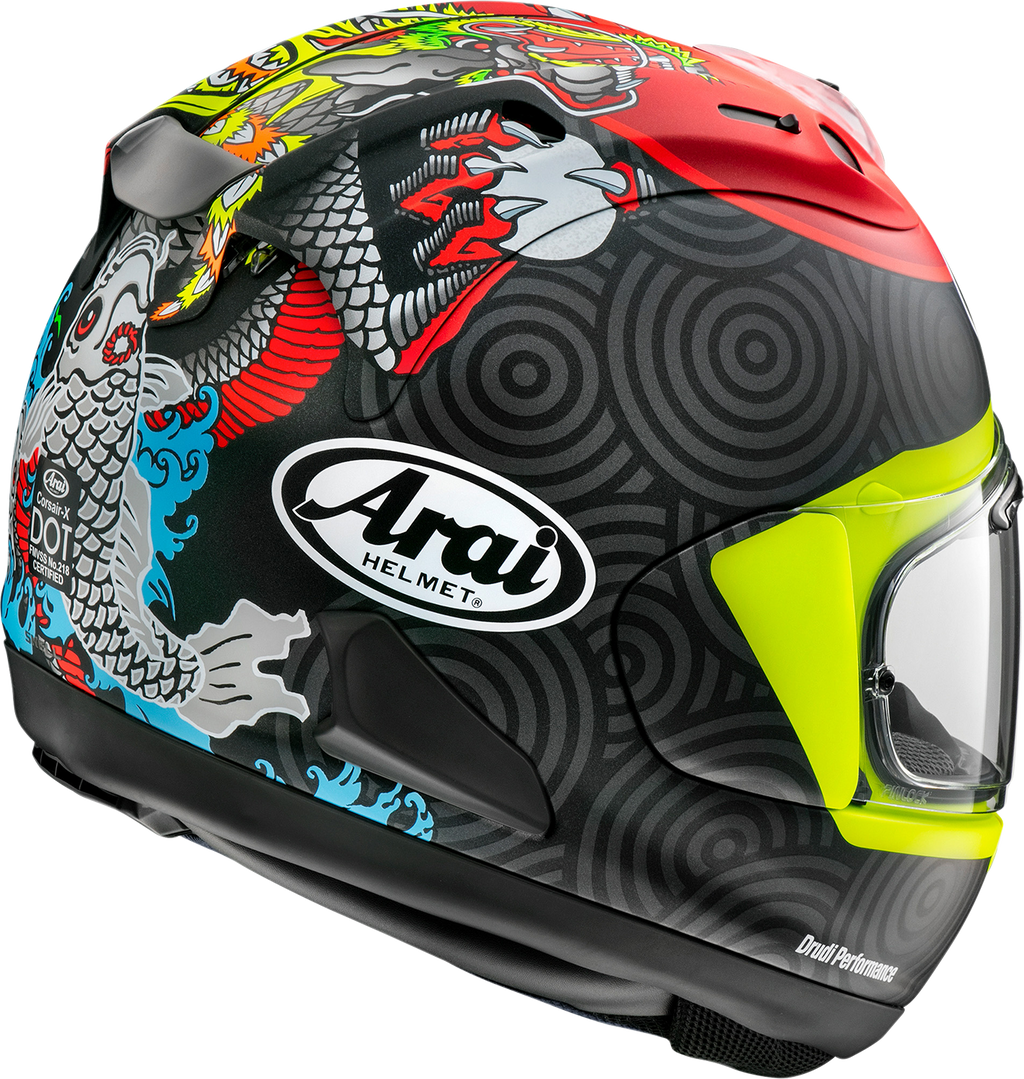 ARAI HELMETS, ARAI Helmets Corsair-X Tatsuki Frost Motorcycle Helmet - Small (Part Number 0101-15878)
