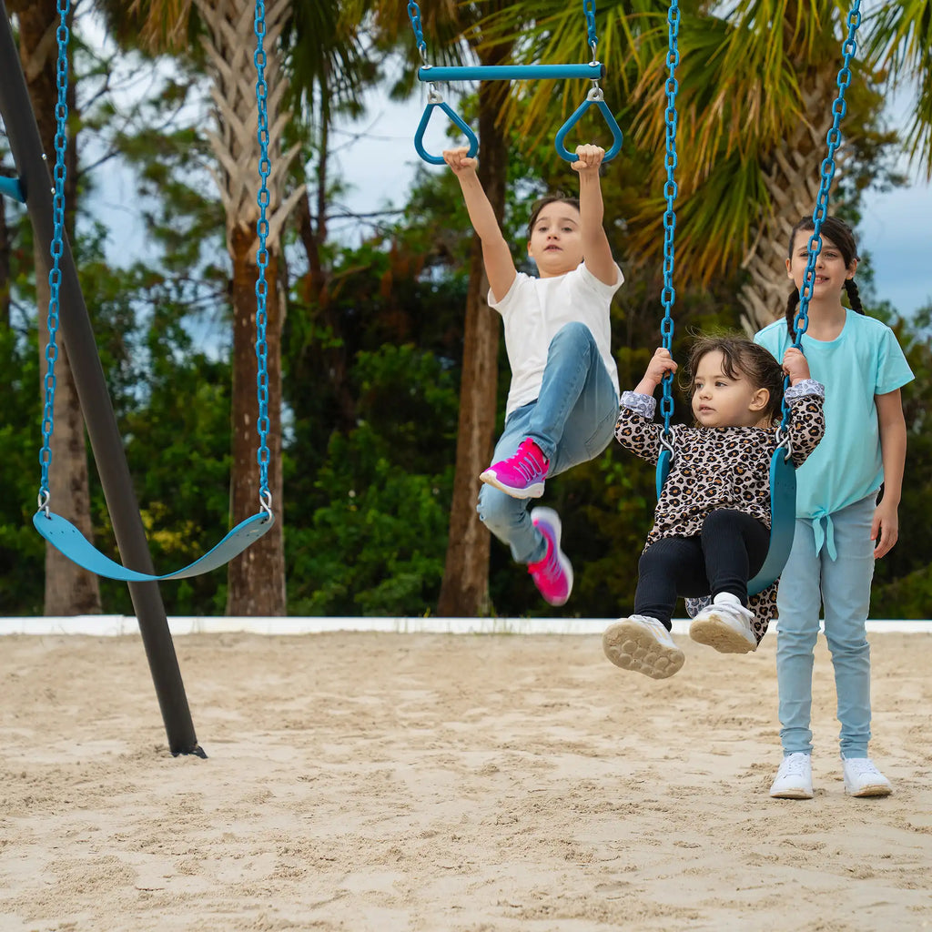 Lifetime Big Stuff Adventure Swing Set with Spider Swing