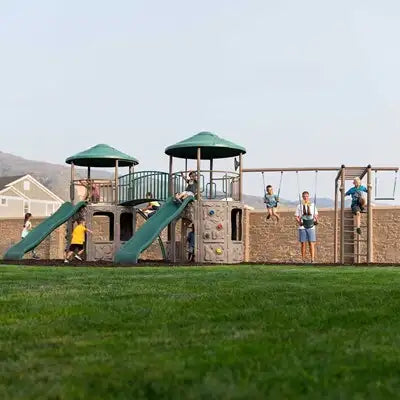 Lifetime Double Adventure Tower with Monkey Bars