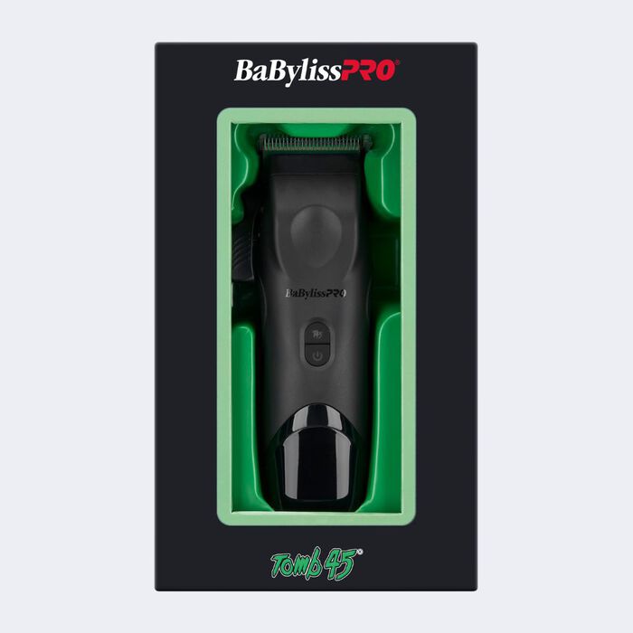 BaBylissPRO x Tomb45 Clipper & Trimmer Combo with FREE Nano Light Ionic Dryer