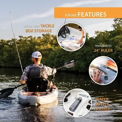 Lifetime Tamarack Pro 103 Sit-On-Top Kayak (Paddle Included)