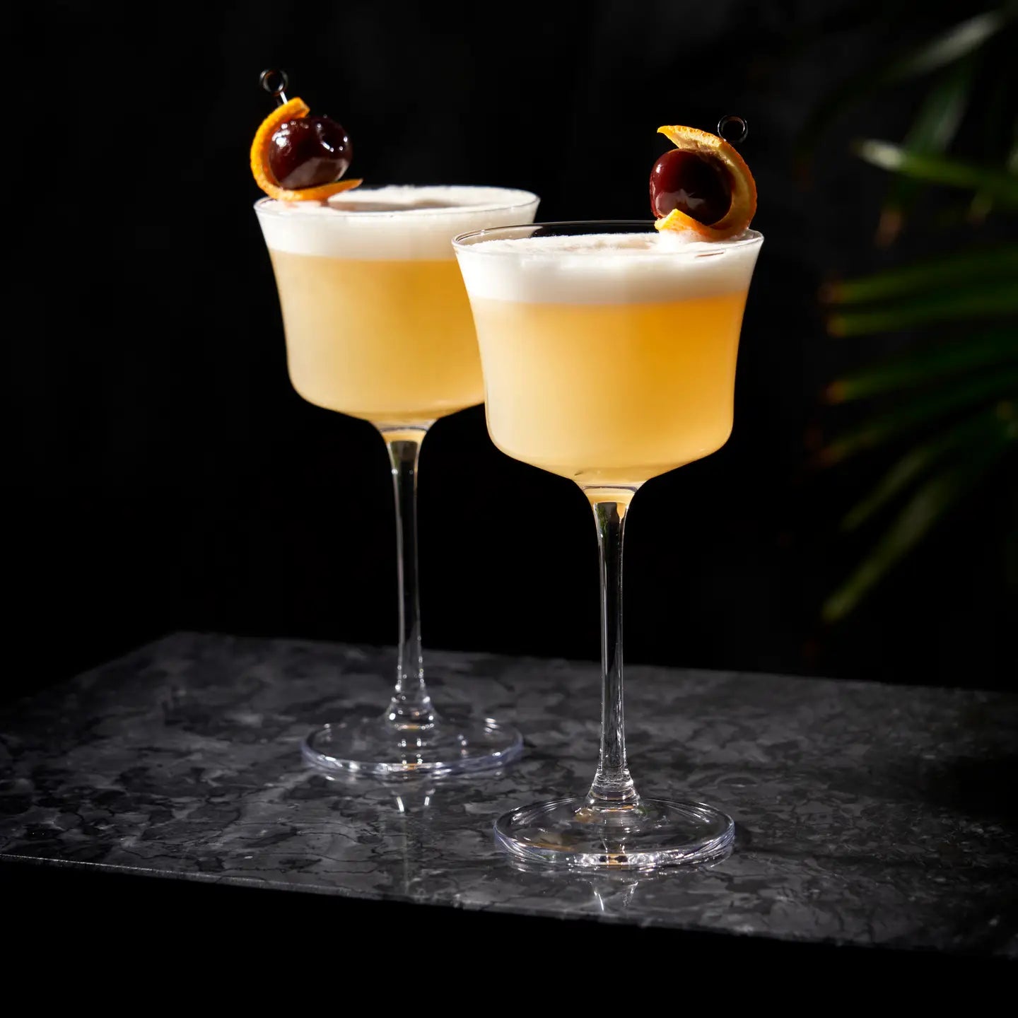 Raye™ Stemmed Crystal Sour Glasses - Set of 2
