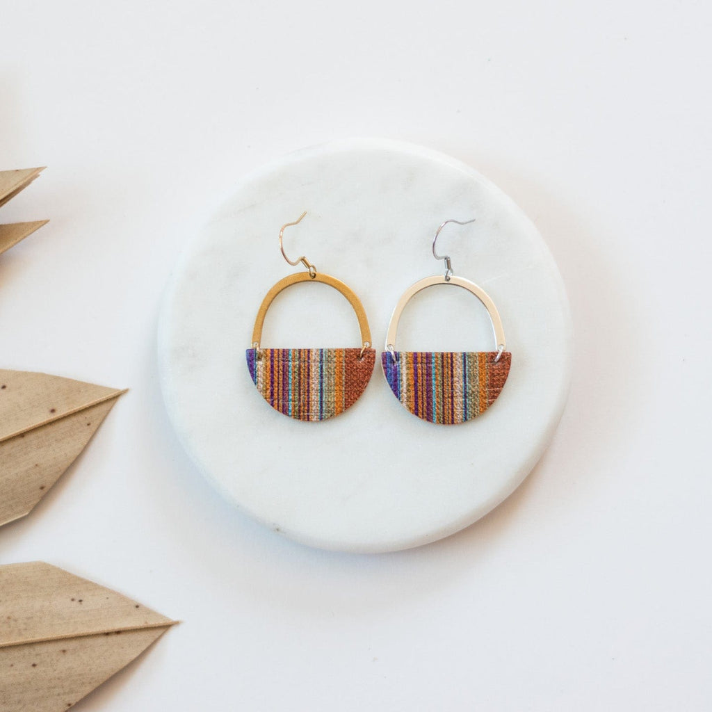 Burnt Sugar Jo Earrings