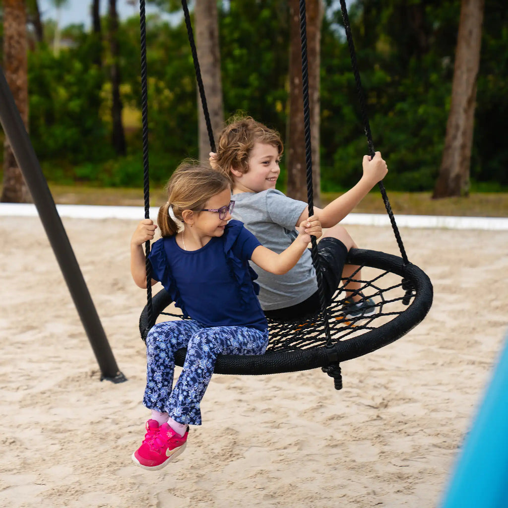 Lifetime Big Stuff Adventure Swing Set with Spider Swing