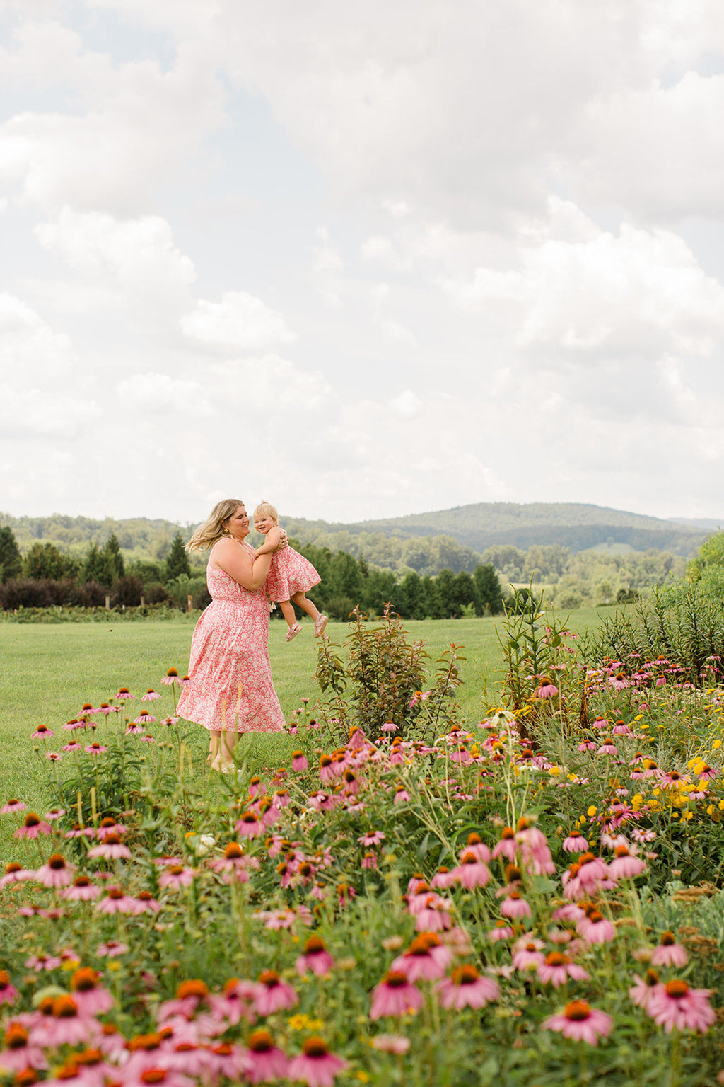 The Kiley Tank Dress in Watermelon Sorbet