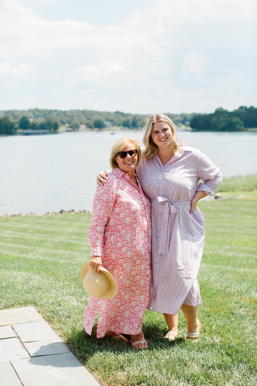 The Christine Shirt Dress in Lavender Taffy