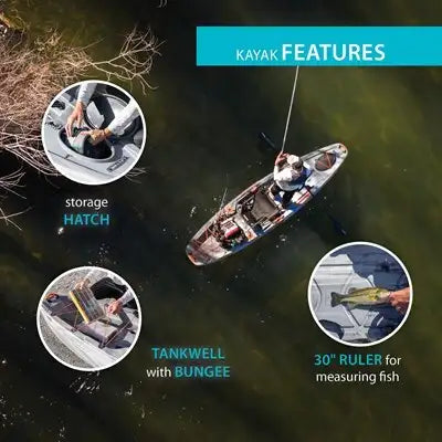 Lifetime Yukon Angler 116 Fishing Kayak