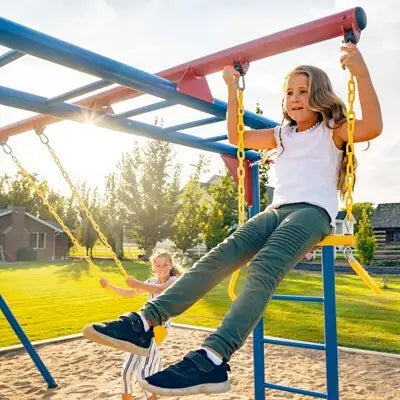 Lifetime Monkey Bar Adventure Swing Set